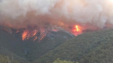 Más de 200 fuegos seguían activos y las alertas de peligro extremo continúan