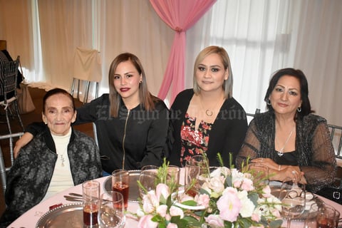 03012020 GOZAN DE DESPEDIDA.  Socorro, Carmina, Karla y Norma.