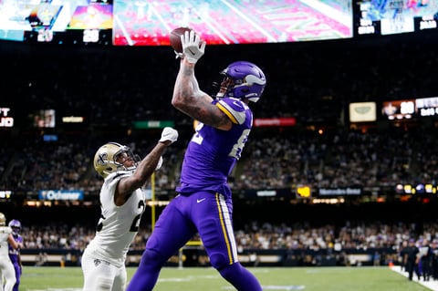 Vikingos de Minnesota dan la sorpresa eliminando al los Santos de Nueva Orleans