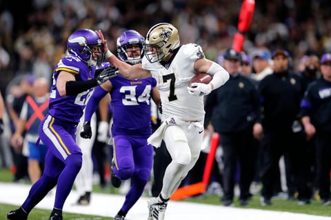 Vikingos de Minnesota dan la sorpresa eliminando al los Santos de Nueva Orleans
