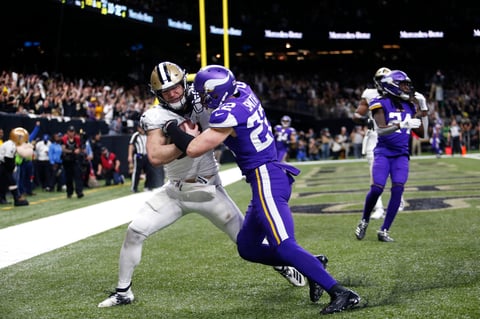 Vikingos de Minnesota dan la sorpresa eliminando al los Santos de Nueva Orleans