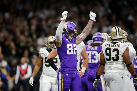 Vikingos de Minnesota dan la sorpresa eliminando al los Santos de Nueva Orleans