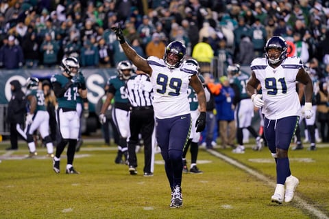Seattle vencen a Filadelfia en la ronda de comodines