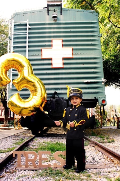 05012020 El pequeño Jonathan Samuel Soto González celebrando tres años de vida.