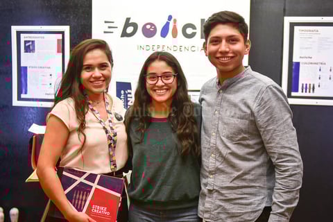 06012020 Hanieli Zoar Becerra, Denisse Almaraz y Jesús Mendoza.