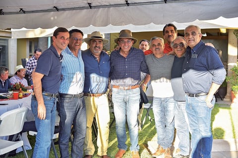 06012020 REUNIóN DE EXALUMNOS DEL IFL.  Ricardo Zurita, Luis Ubieto, Javier Seáñez, Gualberto Casas, Mundo Jaik, Santiago Jardón, Tomás Jardón.