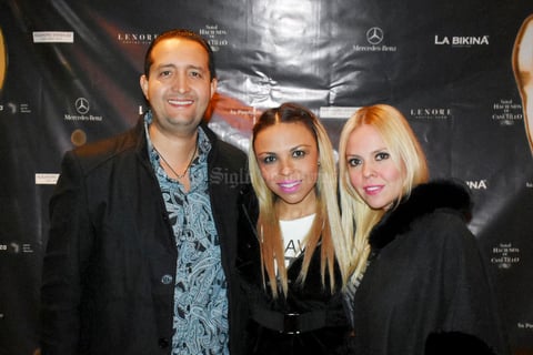 Leonardo, Olga y Liliana