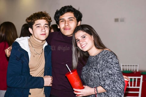 Afonso Gonzalez,Erik Rodriguez y Marijos Ramirez.