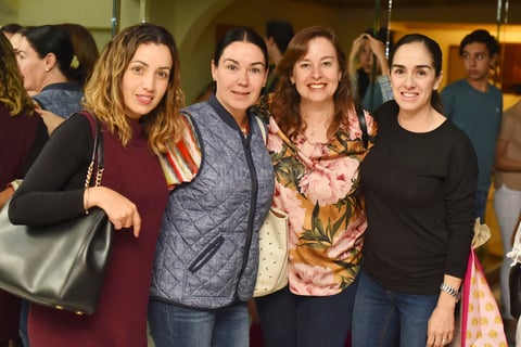 Ana, Mariana, Wendy y Marusa