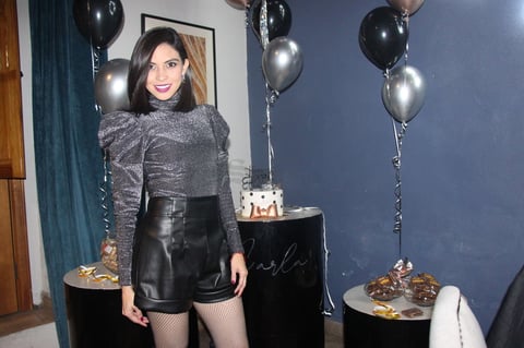 Carla Maa disfrutó su cumpleaños con sus amigos.