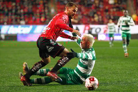 Los Guerreros de Santos Laguna cae 2-1 ante Xolos de Tijuana en el Clausura 2020