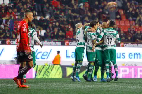 Los Guerreros de Santos Laguna cae 2-1 ante Xolos de Tijuana en el Clausura 2020