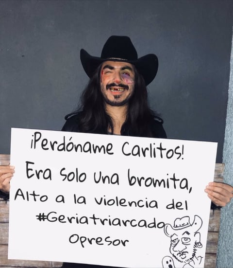 El youtuber fue golpeado por Trejo al querer hacerle una broma