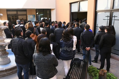La maestra María Assaff Medina fue velada en Gómez Palacio.