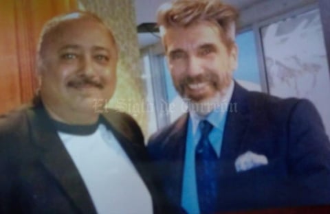 17012020 Productor Aquiles Pámanes y el cantautor Diego Verdaguer.