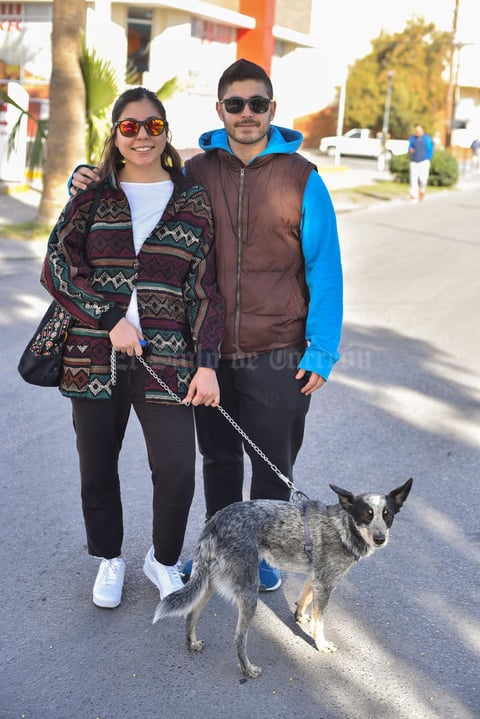 14012020 María, Javier y Kiba.