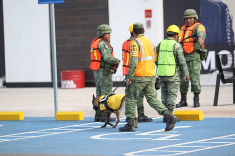 Las mediciones finales arrojaron que en cinco minutos quedó evacuado todo el lugar.