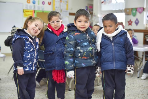 Luis Ángela, Bárbara, Jesús y Nicolás.
