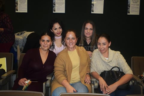 24012020 Sandra, Blanca, Sofía, Brenda y Gabriela.