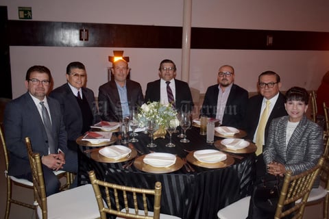 26012020 TOMA DE PROTESTA.  Omar, Gerardo, Enrique, Mauro, Antonio, Juan Carlos y Beatriz.