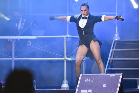La exintegrante de Kabah ofreció el primer concierto en la Comarca Lagunera de este 2020.