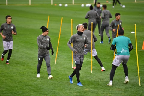 Santos Laguna entrenó la mañana de este lunes en el TSM