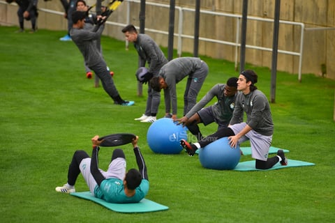 Santos Laguna entrenó la mañana de este lunes en el TSM