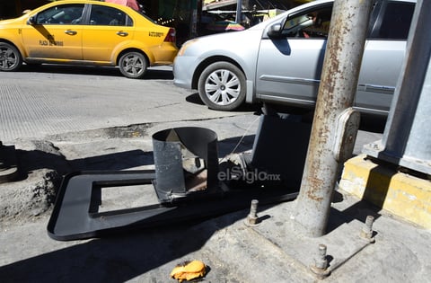 El hecho ocurrió en la esquina de la calle Múzquiz y avenida Morelos.