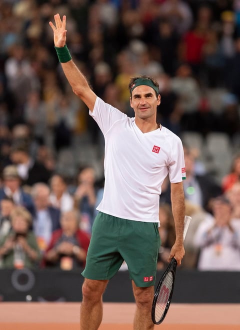 Los tenistas Roger Federer y Rafaél Nadal jugaron un duelo de exhibición en beneficio por África donde participó Bill Gates