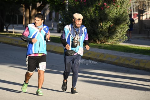 Hubo corredores de todas las edades.