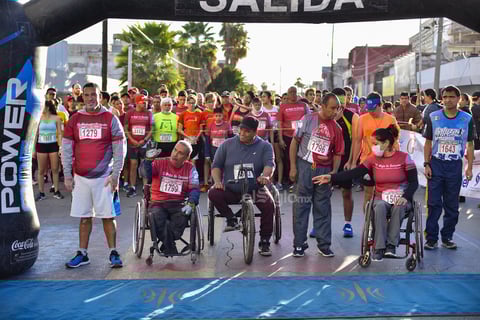 La carrera se vivió con gran alegría.