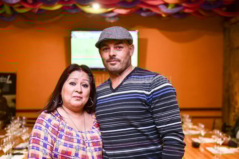 08022020 EVENTO DE GASTRONOMíA.  Leticia Hernández y Emmanuel Sintra.