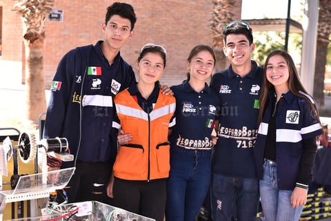 16022020 Martín García, Julieta Sarabia, Trini Casas, Enmanuel Piña y Blanca Casas.