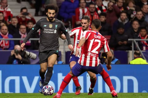 Atlético de Madrid vence al Liverpool en la ida de los 'Octavos' de la Champions League