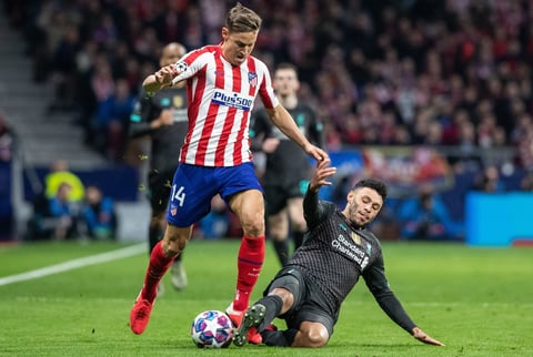 Atlético de Madrid vence al Liverpool en la ida de los 'Octavos' de la Champions League