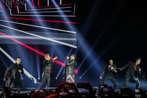 La banda revivió la década de los 90 con sus éxitos 
