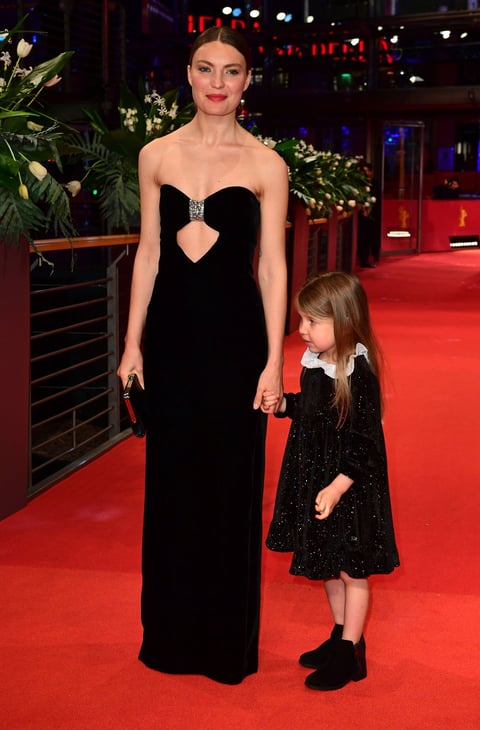 Christina Chiriac Ferrara y su hija Anna.