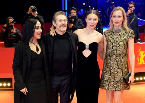 Giada Colagrande, Willem Dafoe, Christina Chiriac Ferrara y Dounia Sichov.