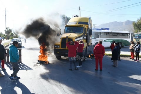 Fue apenas el lunes pasado cuando los vecinos de la colonia Lázaro Cárdenas se manifestaron en el mismo punto