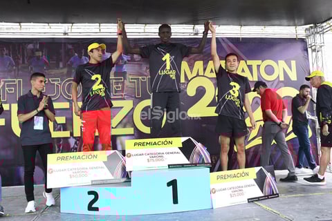La segunda posición fue para el hidalguense Sergio Pedraza.