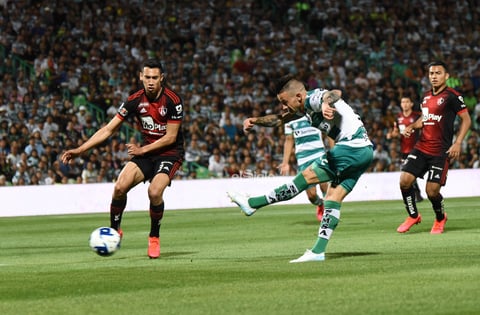 SANTOS LAG VS ATLAS 


 Santos Laguna vs Atlas de Guadalajara Liga MX jornada 8 Santos 1 Atlas 0 segundo tiempo