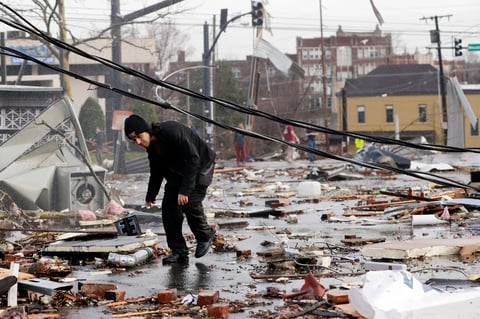 La responsable fue una poderosa tormenta.