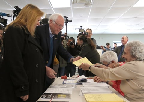 Se presenta como favorito el senador Bernie Sanders.