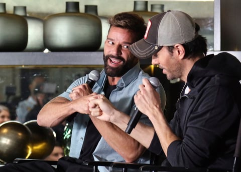 Ricky Martin, Enrique Iglesias, Sebastián Yatra