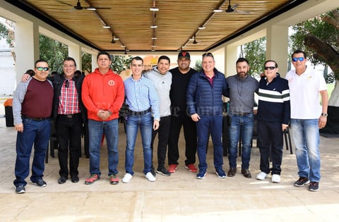 04032020 INAUGURACIóN DE CANCHAS DE PáDEL.  Marco Francisco Prado Castro, Manuel Mijares Acuña, Fabrizio Sánchez Martínez, Eduardo Mercado Hernández, Humberto Lastiri Moreno, José Antonio Cisneros Robledo, Carlos Rodiles Rubio, Luis Francisco Cruz Chaparro, César Eliú Bustos de la Torre y Héctor René de la Torre Lomelí.