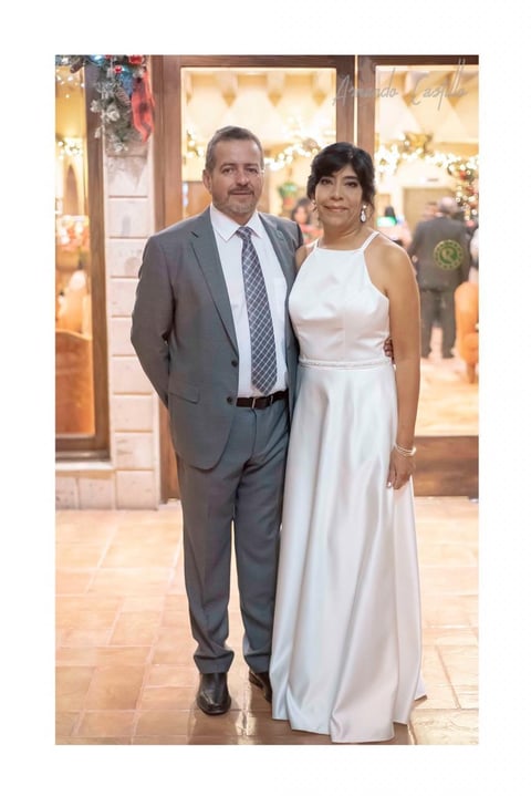 Sellan su amor en una emotiva ceremonia por el civil Lic. Laura Patricia Huerta Castro e Ing. Jaime Ibarra Medina.