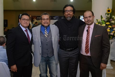 08032020 Diego Román, Noé Alvárado, Edi Manqueros y Hesner Coto.
