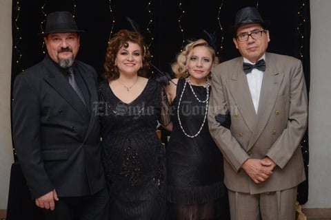 11032020 FIESTA TEMáTICA.  Laura cumplió 50 años de vida por lo que celebró en grande.