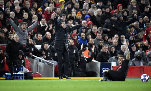 Atlético de Madrid elimina al Liverpool