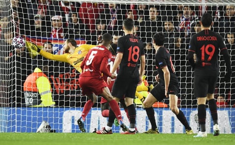 Atlético de Madrid elimina al Liverpool